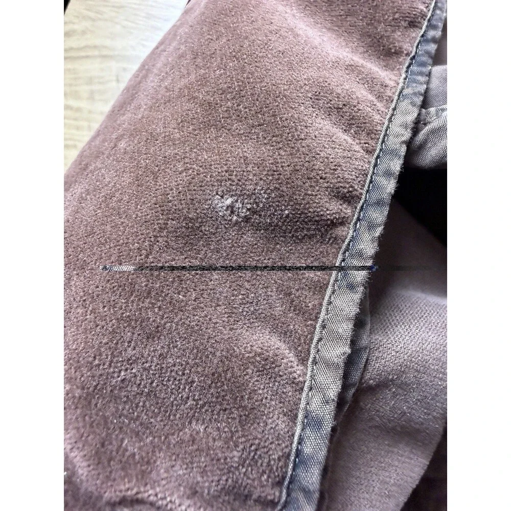 Vintage Y2K Free People Velvet Tie Front Blazer Jacket XS Brown Boho Romantic